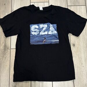 SZA Black Graphic T-Shirt